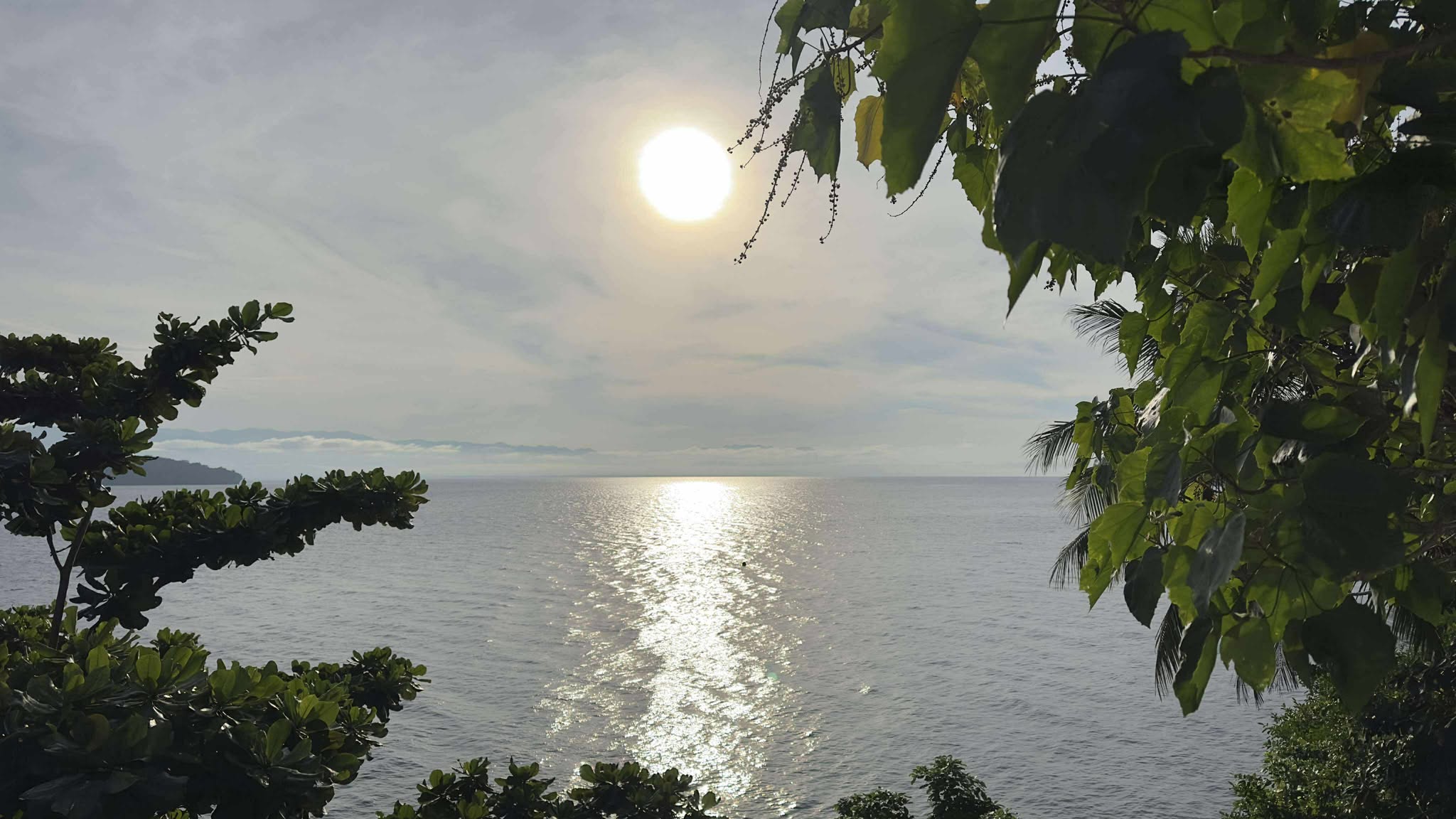 Ocean View from Balcony